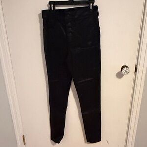 Express Black Skinny Jeans